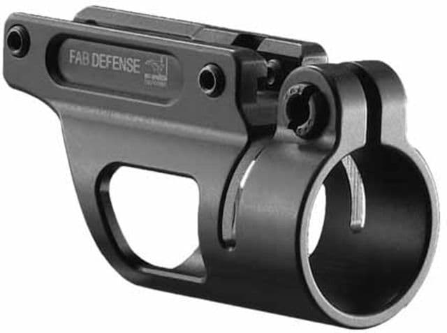 FAB Defense 3/4in Mount for Tactical Light/Laser - AR15/M4 Bayonet Lug