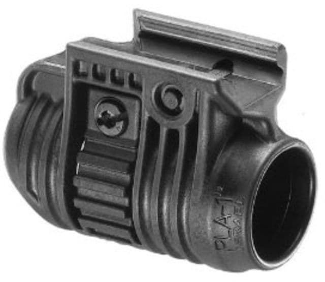 FAB Defense 1in Quick Release Tactical Flashlight Mount Black