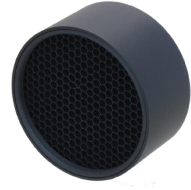 March Scopes Honeycomb Hoods For Rifle Scopes 24mm Objective lens Black