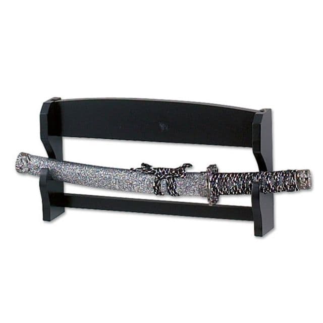 Master Cutlery Sword Stand Single Wall Mount Sword Stand Natural