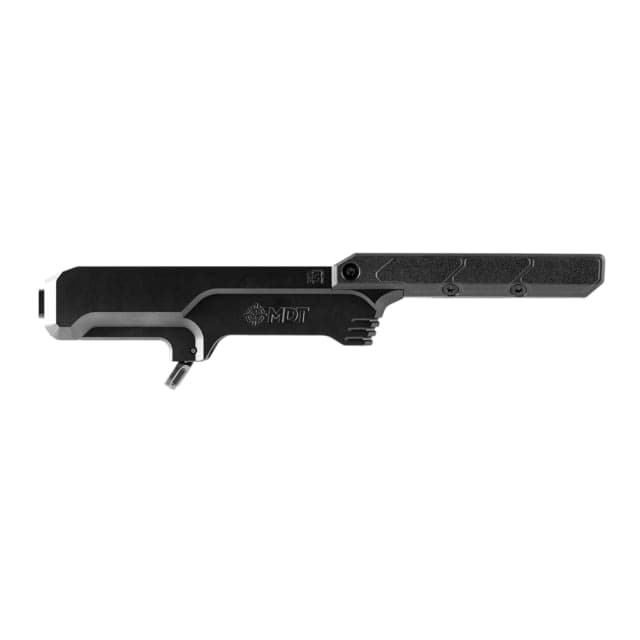 MDT LSS Gen 3 Rifle Chassis Base Fits Savage 110 Short Action Cerakote Finish Black Right Hand