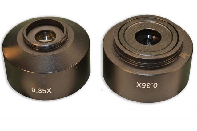 Meiji Techno C-Mount Camera Adapter for MT-51 Trinocular Microscope 0.35X Lens