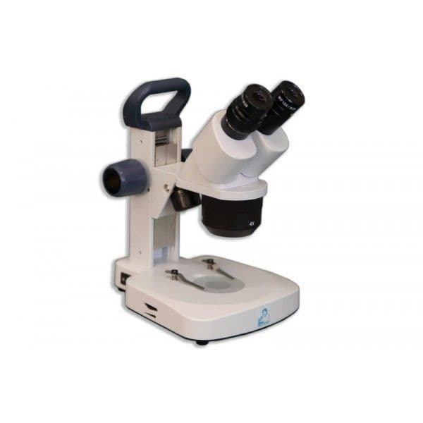 Meiji Techno LED Binocular Entry Level 1X/2X/4X Turret Stereo Rechargeable Microscope