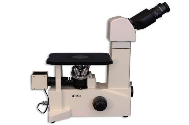 Meiji Techno Ergonomic Binocular Inverted Brightfield Metallurgical Microscope