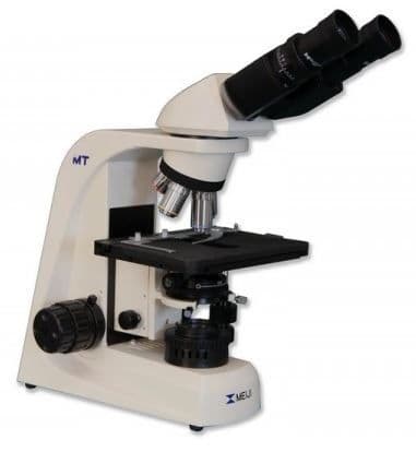 Meiji Techno LED Binocular Dermatology Microscope Quintuple Nosepiece Laboratory Grade