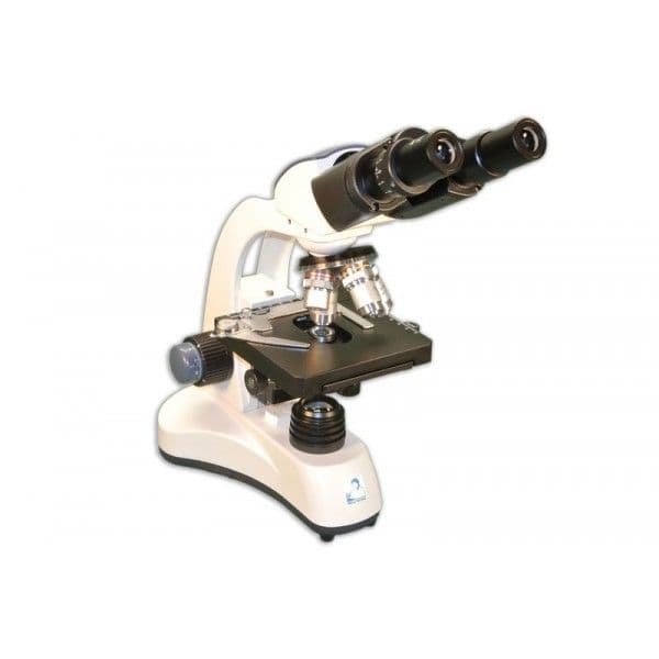 Meiji Techno LED Binocular Compound Rechargeable Microscope White