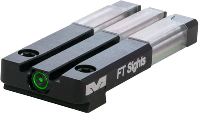 Meprolight FT Bullseye Tritium Self-Illuminated Rear Night Sight Masada Green 0