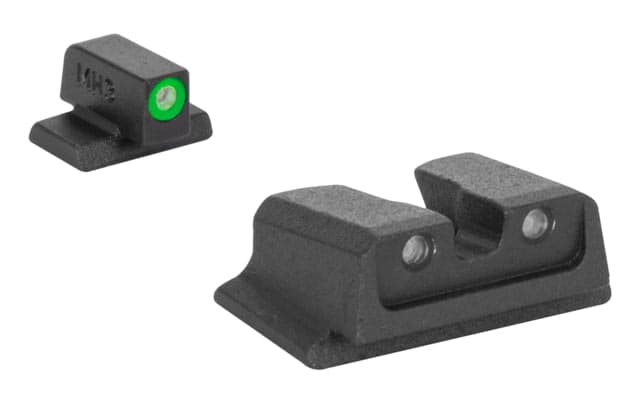 Meprolight Hyper-Bright S&W-M&P Shield Ez Black Green Ring