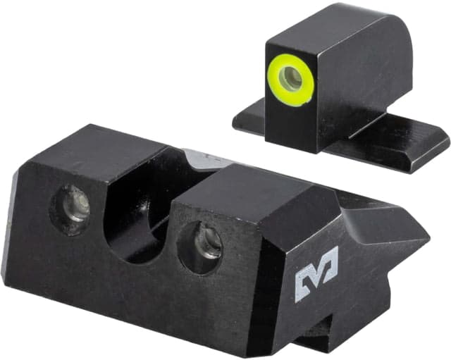 Meprolight Hyper Bright Springfield Armory Echelon Fixed Tritium Night Sight Set Black Yellow Front Sight