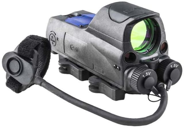 Meprolight MEPRO Mor Pro M&P Red Dot Sight 2.2 MOA Bullseye Reticle Green/IR Laser Black ML403808