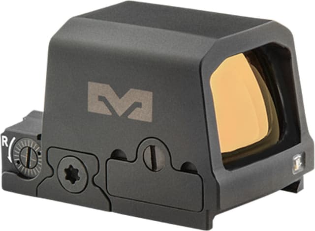 Meprolight MPO PRO-S 1x 0.78x0.60in Reflex Red Dot Sight Green 3 MOA Dot 33 MOA Bullseye/Dot Reticle Black