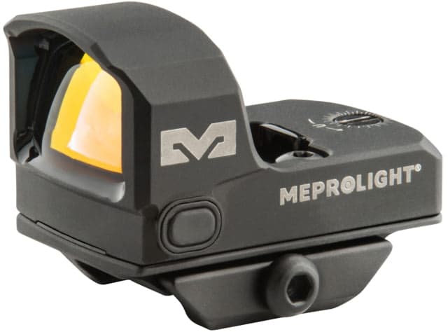 Meprolight MPO-DF Open Emitter Pistol Sight with RMR Footprint 3.5 MOA Dot Red Black Red Reticle