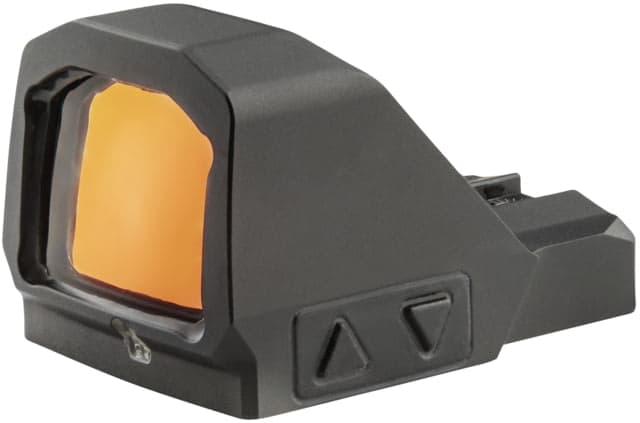 Meprolight MPO-F 1x 0.95x0.7in Reflex Red Dot Sight Red 3 MOA Dot 33 MOA Bullseye/Dot Reticle Black