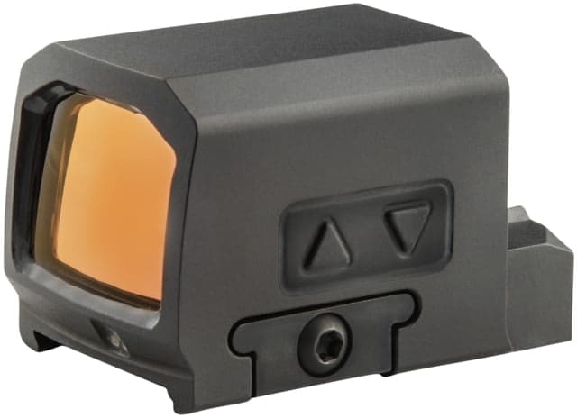 Meprolight MPO PRO-F 1x 0.95x0.7in Reflex Red Dot Sight Red 3 MOA Dot 33 MOA Bullseye/Dot Reticle Black