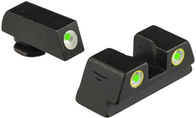 Meprolight Set Glock 42/43 Height 6.6 Green/Yellow ML10220Y