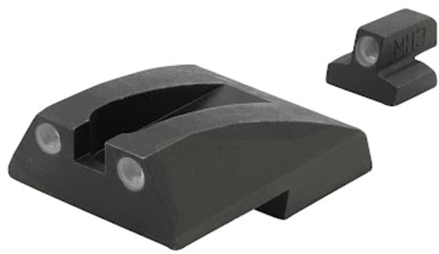 Meprolight Tru-Dot Night Sight Set Novak Replacement for S&W 3900 4000 Full-size 5900 & 6900 Series GreenML11735G