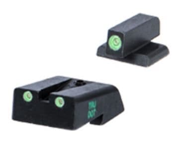 Meprolight USA Tru-Dot Night Sight-TD fixed .45 ACP 1911 Front and Rear Sight Set Black ML19810G