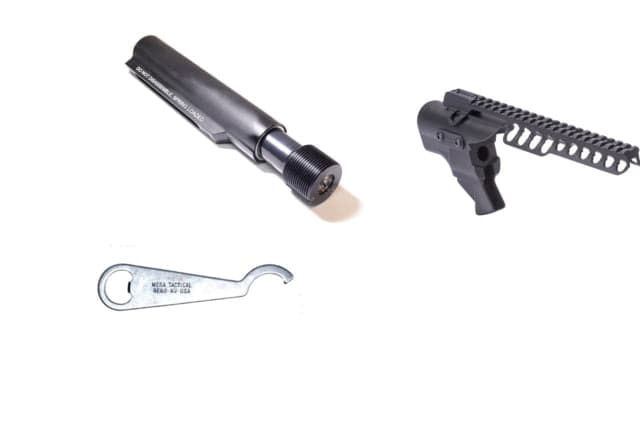 Mesa Tactical High-tube Hydro Recoil Starter Pack Remington Model 870 12 Gauge 9.5 in rail Black