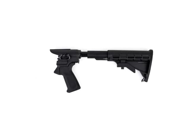 Mesa Tactical High-tube Tele Hydro Recoil Stock Kit Remington Model 870 12 Gauge no rail Black