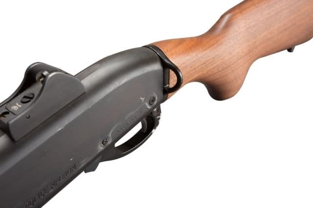 Mesa Tactical Sling Ring Shotgun Sling Mount Remington Model 870 12 Gauge Left Side Black