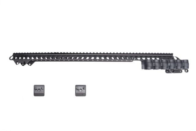 Mesa Tactical SureShell Polymer Carrier and Saddle Rail Remington Model 870 6-Shell 12 Gauge 20 in Black