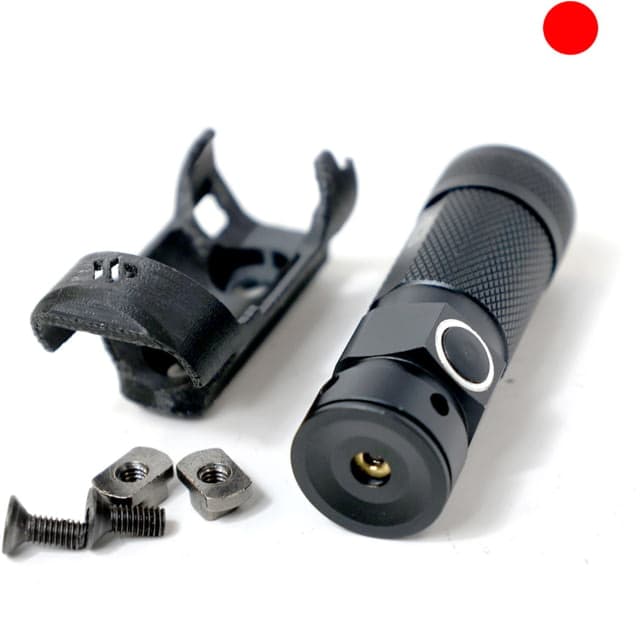 Meta Tactical Red Dot Laser Sight w/Logo Black