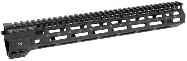 Midwest Industries AR-15 Free Float 1-Piece Handguard 14 inch Combat Rail Black Medium 0