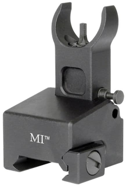Midwest Industries Locking Low Profile Flip Front Sight For Gas Block Black