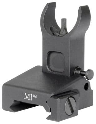 Midwest Industries Low Profile Flip Front Sight Locking Black