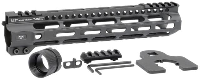 Midwest Industries MI Combat Rail Lightweight Series Handguard M-LOK compatible Black 10.5in