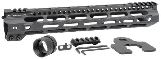 Midwest Industries MI Combat Rail Lightweight Series Handguard M-LOK compatible Black n