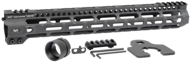 Midwest Industries MI Combat Rail Lightweight Series Handguard M-LOK compatible Black 14in