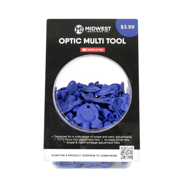 Midwest Industries Optic Multi Tool Dealer Display Blue 150 Pc