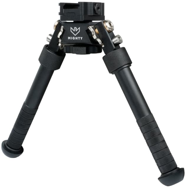 MIGHTY TACTICAL BP-02 Bipod 6.3-9.1in Height Range Picatinny/Weaver Mount Black
