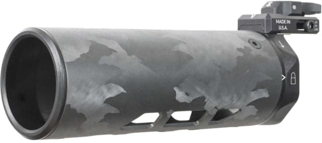 MODTAC U-RAC Suppressor Shield AR15 Rail Type Natural/Clear Coat Carbon Fiber 9.0in 18B-004.AR15-9-N