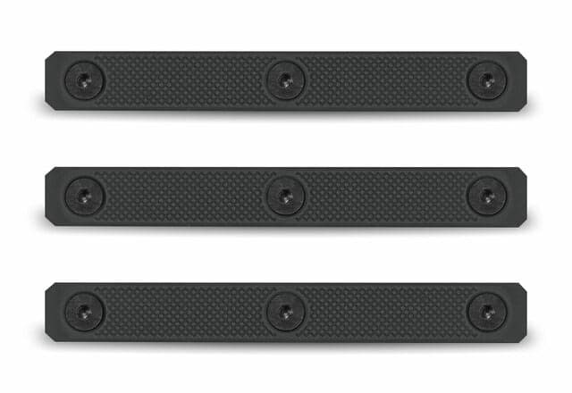 Monstrum 5 in Rail Panels - 3 PC M-LOK Black 3 in