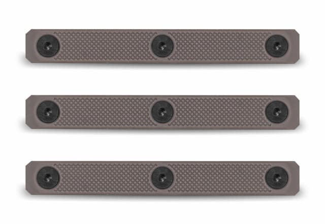 Monstrum Rail Panels - 3 PC M-LOK 5 in Flat Dark Earth 5 in