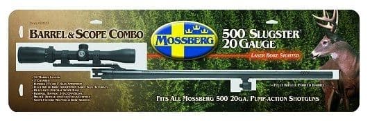 Mossberg 500 Barrel 20 Gauge 24'' Rifled Cantilever Scope Mount Blued