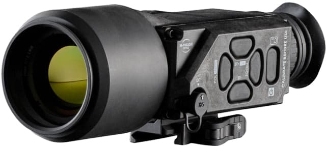 N-Vision Optics 3.5x50mm Thermal Scope F1.2 Germanium 60 Hz 640x480 Black