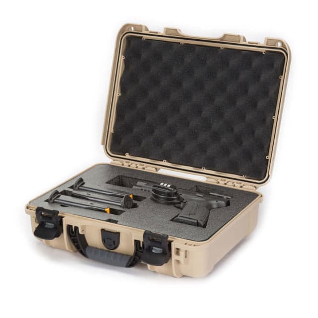 Nanuk 910 Pistol Optic Ready Case w/ Foam Tan Small