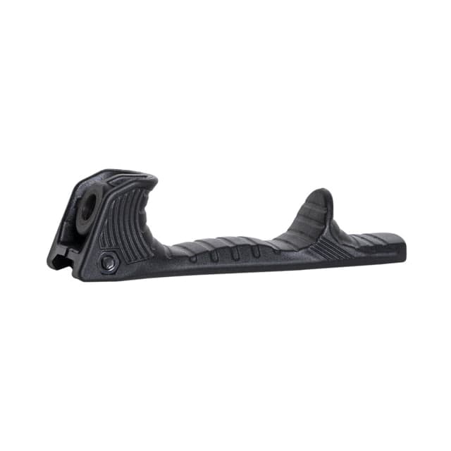 VISM 1913 Tactical Hand Stop w/QD Mount Black Textured Polymer Black DLG-159