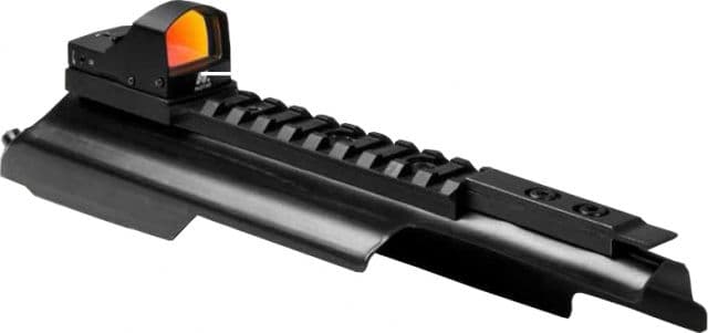 NcSTAR AK Receiver Cover w/ Built In Tactical Green Dot Sight/Auto Brightness DMAKG