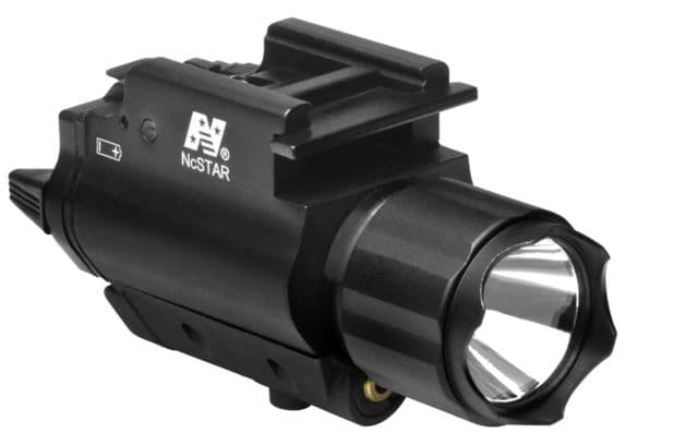 NcSTAR Tactical Green Laser Sight & 3W 150 Lumen Led Flashlight With Weaver Quick Release