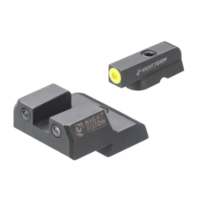 Night Fision Tritium Front Night Sight Set CZ 75/85 Yellow Front Black