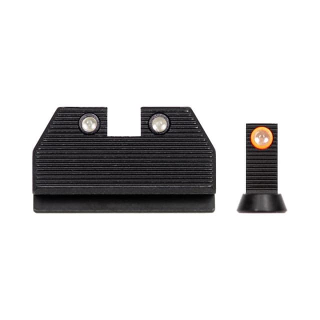 Night Fision Optics Ready Stealth Night Sight Set CZ P-10 C/F/S Orange Front Black
