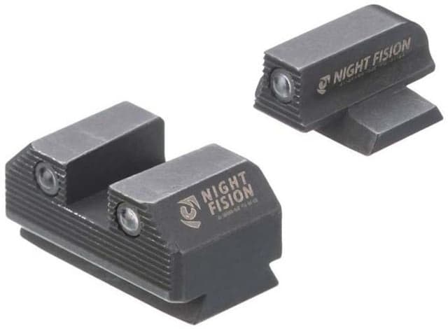Night Fision Optics Ready Stealth Ruger Night Sight Set Ruger Max 9 Black Front Ring