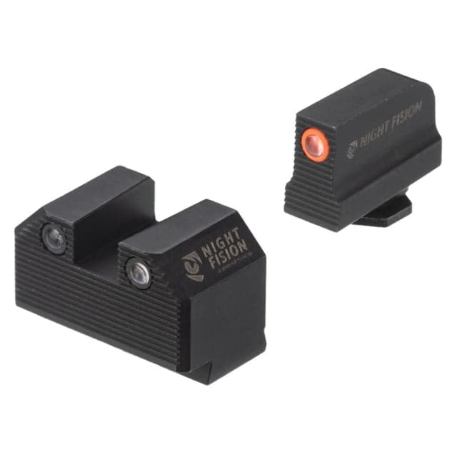 Night Fision Optics Ready Stealth Night Sight Set Glock 17/19/34 w/ RMR/507c/508t Orange Front Black