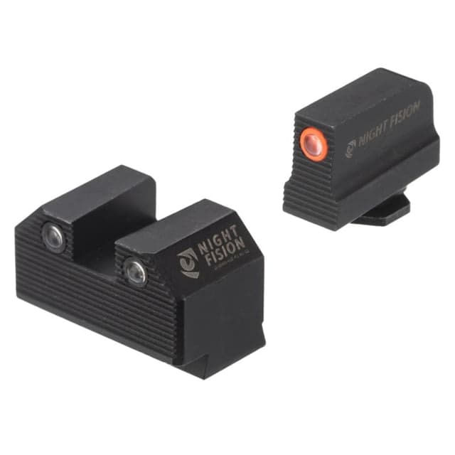Night Fision Optics Ready Stealth Night Sight Set Glock 43/43x w/ 507k Orange Front Black