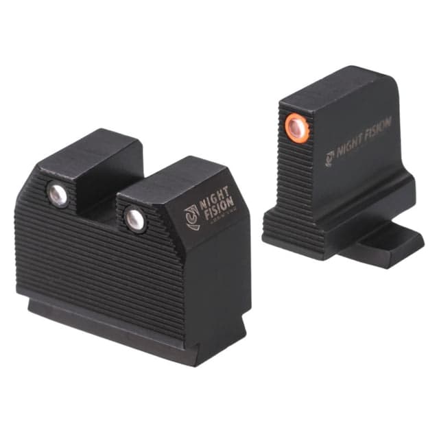 Night Fision Optics Ready Stealth SIG Sauer Night Sight Set Sig P320 w/ DPP/509t/Acro Orange Front Black SIG-180-455-440-OGZG