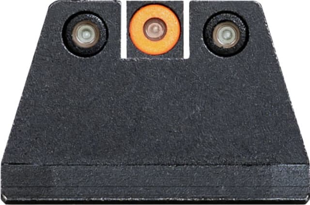 Night Fision Perfect Dot Green Tritium Square Rear Suppressor Height Sig P Set Black